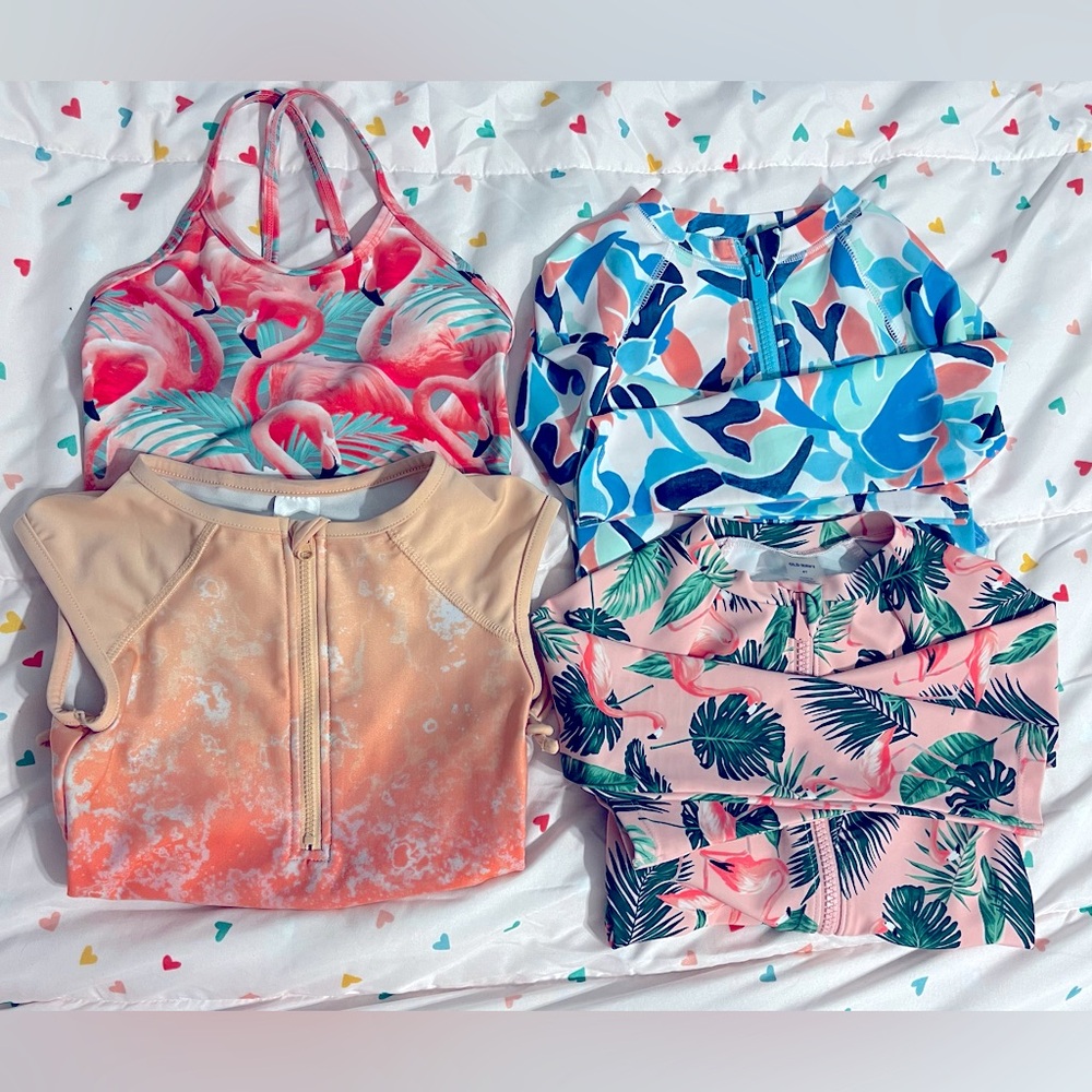 4T Girls Swimsuit Lot